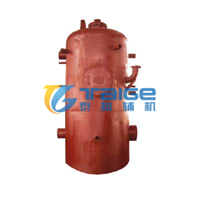 旋膜式除氧器安裝現場,旋膜式除氧器效果圖